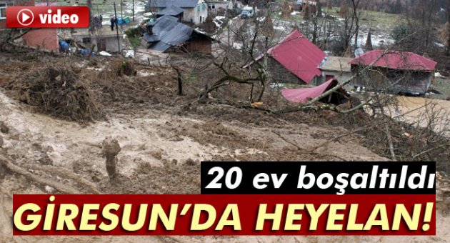 Lodos’un ardından gelen heyelan