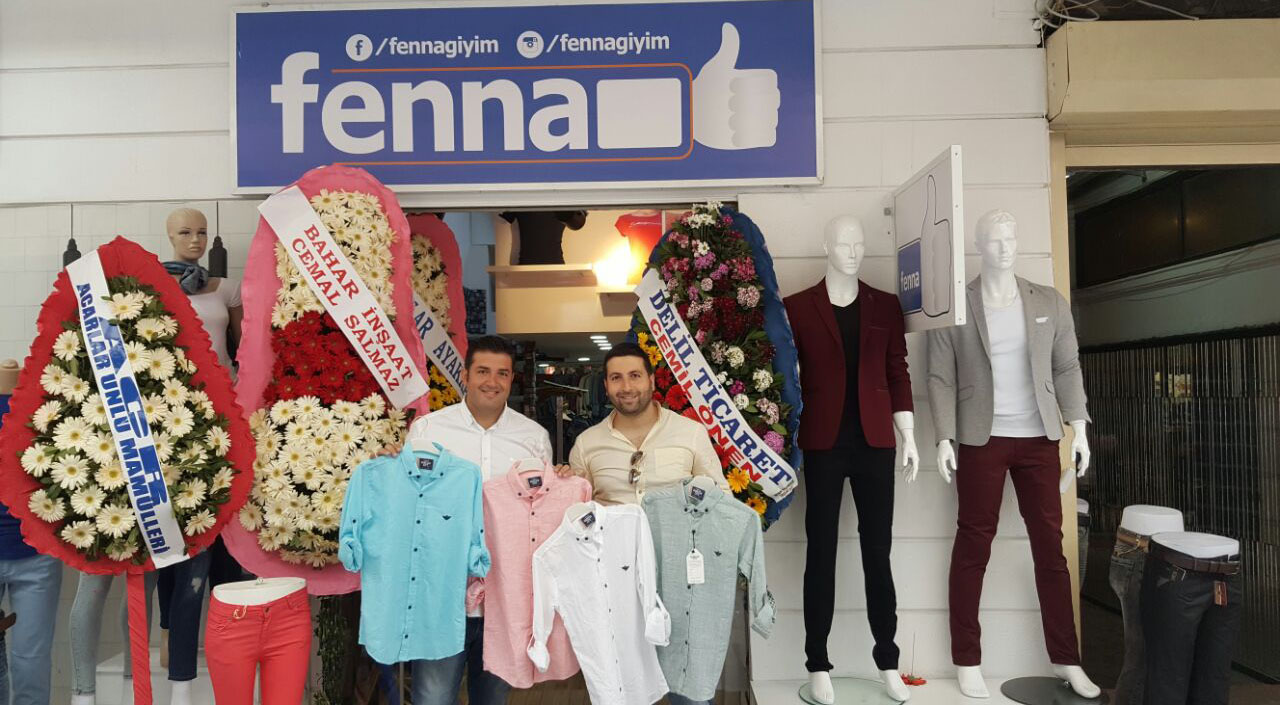 Lokman Dağ, İzmir'de kardeşine butik açtı