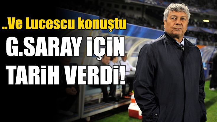 Lucescu Galatasaray'a tarih verdi!