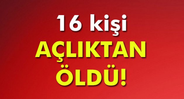 Madaya’da 16 kişi daha açlıktan öldü