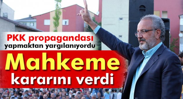 Mahkeme Sırrı Sakık hakkında kararını verdi