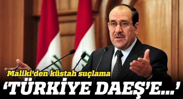 Maliki'den Türkiye'ye küstah suçlama