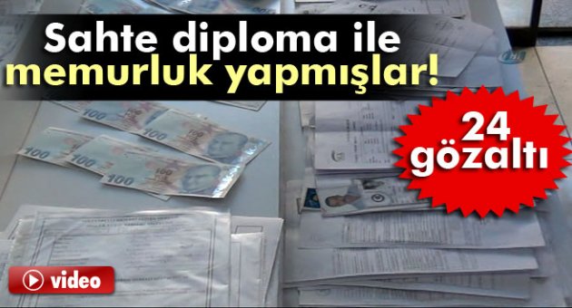 Mali Şube'den 6 ilçede operasyon: 24 gözaltı