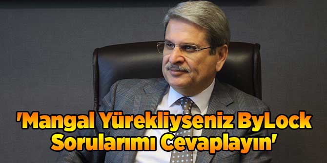 'Mangal Yürekliyseniz ByLock Sorularımı Cevaplayın'