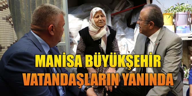 Manisa Büyükşehir Vatandaşların Yanında