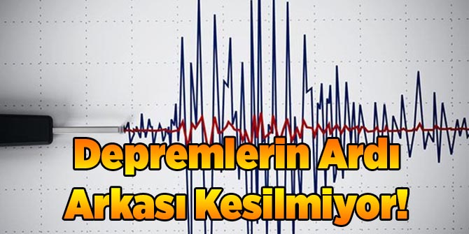 Manisa'da Depremler Bitmiyor!