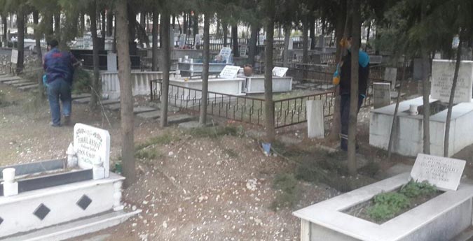 Manisa’da Mezarlıkların Çehresi Değişiyor