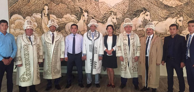 Manisa'dan Kardeş Şehir Oş'a Ziyaret