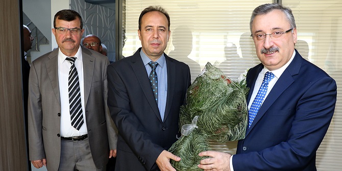 Manisalı muhtarlardan Büyükşehir'e ziyaret