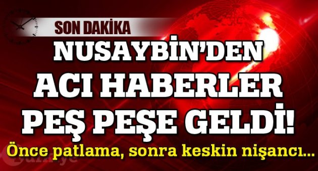 Mardin'den acı haber, 2 şehit var