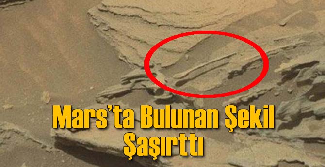 Mars Yüzeyinde Dev Kaşık!