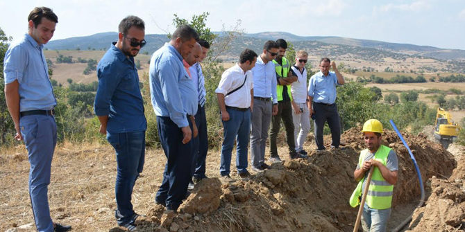 MASKİ Başıbüyük'te Su Hattını Yeniliyor