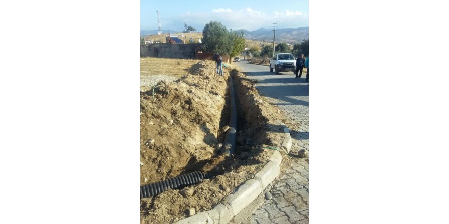 MASKİ’DEN KAYAPINAR’A KANALİZASYON HATTI