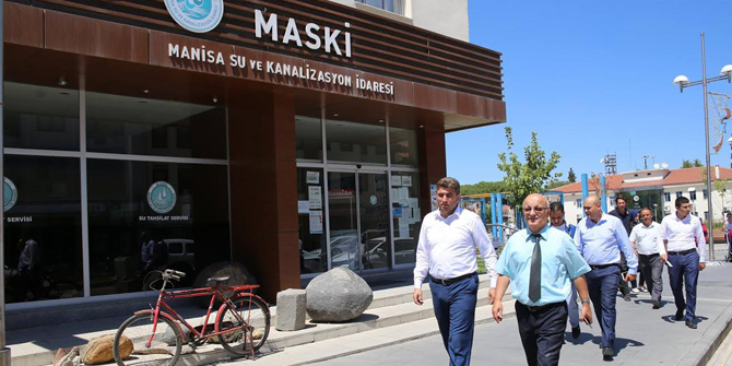 MASKİ Genel Müdüründen Veda Ziyaretleri