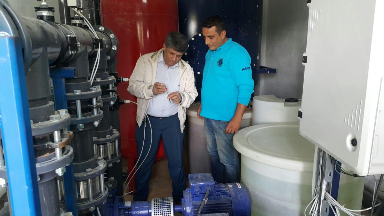 MASKİ, Salihli'nin İçme Suyu Arıtma Tesislerini Denetledi