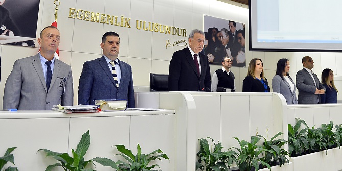 Mecliste Adliye şehitlerine saygı duruşu