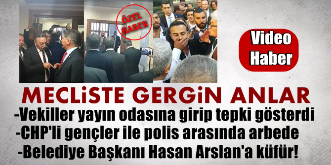 Mecliste arbede! Belediye Başkanı&#039;na küfür!