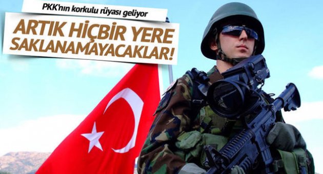 Mehmetçik artık duvarın arkasını görebilecek