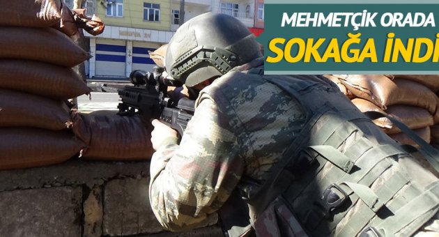 Mehmetçik Bağlar'a indi!