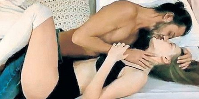 Mehmet Günsur ve Serenay'dan olay sevişme sahnesi