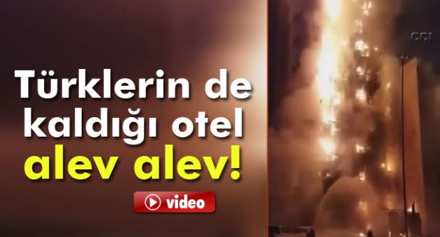 Mekke’de Türklerin de kaldığı otelde yangın