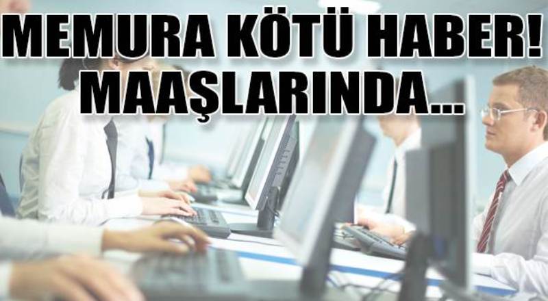 Memura vergi sürprizi