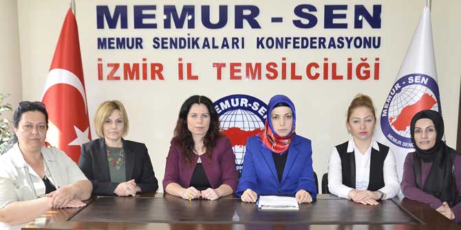 Memur-Sen İzmir Kadınlar Komisyonu'ndan 8 Mart Açıklaması