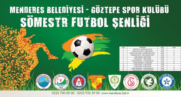 Menderes’te Futbol Şöleni