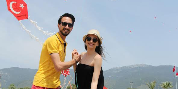 Menderes’te Gök Uçurtmalarla Şenlendi