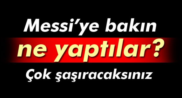 Messi'ye hakaret edip üzerine tükürdüler