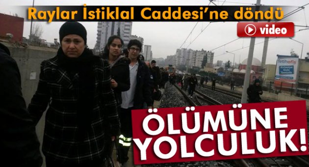 Metro bozuldu, raylar İstiklal Caddesi&#039;ne döndü