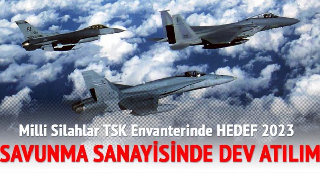 Milli silahlar TSK envanterinde