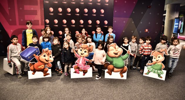 Minik sinemaseverlere torpilli gösterim