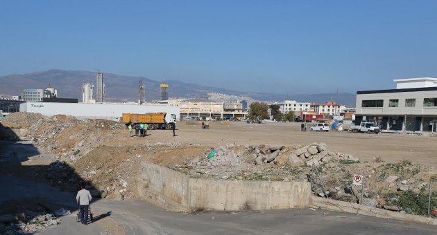 Moloz yığını yeşil alana dönüşecek