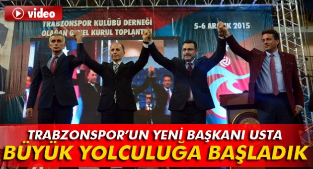 Muharrem Usta: &#039;Büyük yolculuğa başladık&#039;