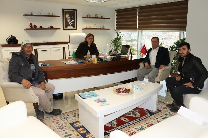 MUHTARI’NDAN MASKİ’YE TEŞEKKÜR ZİYARETİ