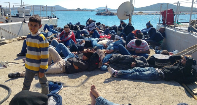 Mülteciler Son Anda Yakalandı