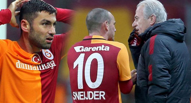 Mustafa Denizli'den Sneijder ve Burak Yılmaz açıklaması!