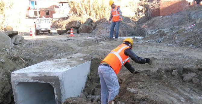 Namık Kemal Mahallesi'ne Taşkın Önlemi