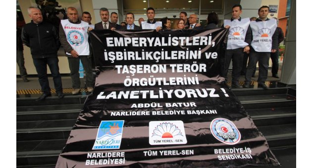 Narlıdere Belediyesi terörü lanetledi