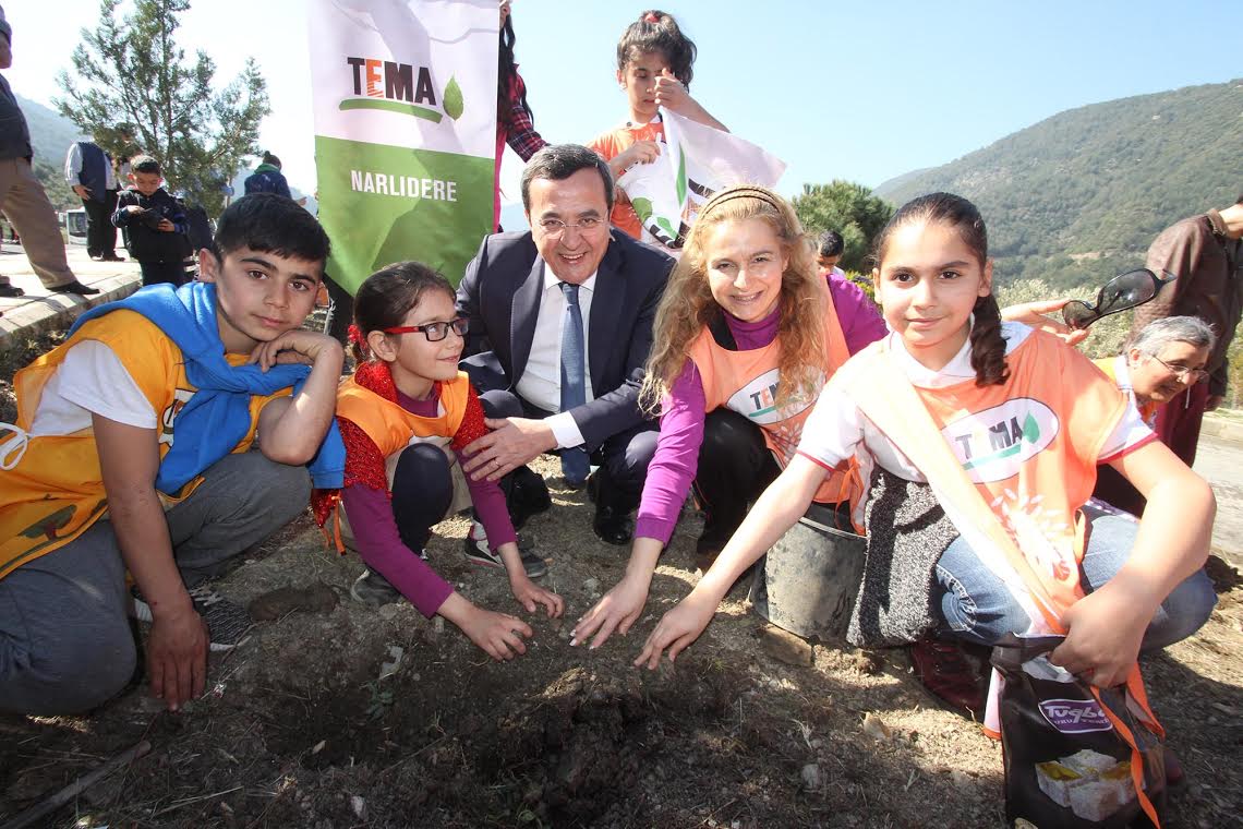 Narlıdere yeşilleniyor