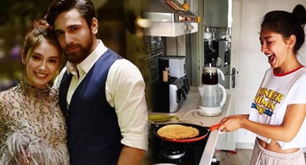 Neslihan Atagül sevgilisi Kadir Doğulu için yemek kursuna yazıldı