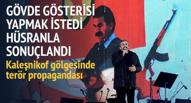 Nevruz ateşi hendekte söndü