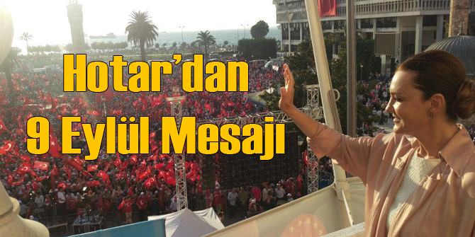 Nükhet Hotar 9 Eylül'ü Kutladı
