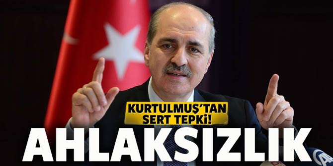 Numan Kurtulmuş'tan çok sert açıklama: Ahlaksızlık