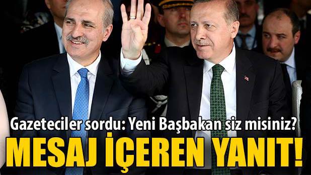 Numan Kurtulmuş, ''Yeni Başbakan Siz misiniz?'' Sorusuna Bakın Ne Dedi