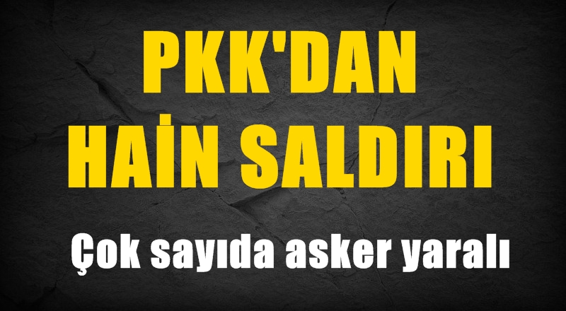 Nusaybin'de zırhlı araca roketatarlı saldırı; 4 asker yaralandı