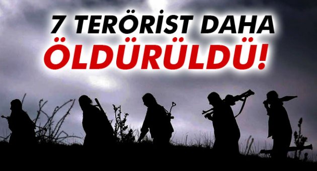 Nusaybin’de 7 terörist öldürüldü