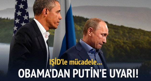 Obama'dan Rusya'ya uyarı