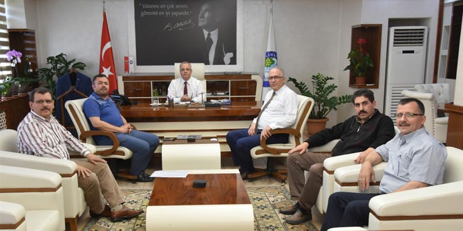 ODA BAŞKANLARINDAN, BAŞKAN KAYDA’YA ZİYARET